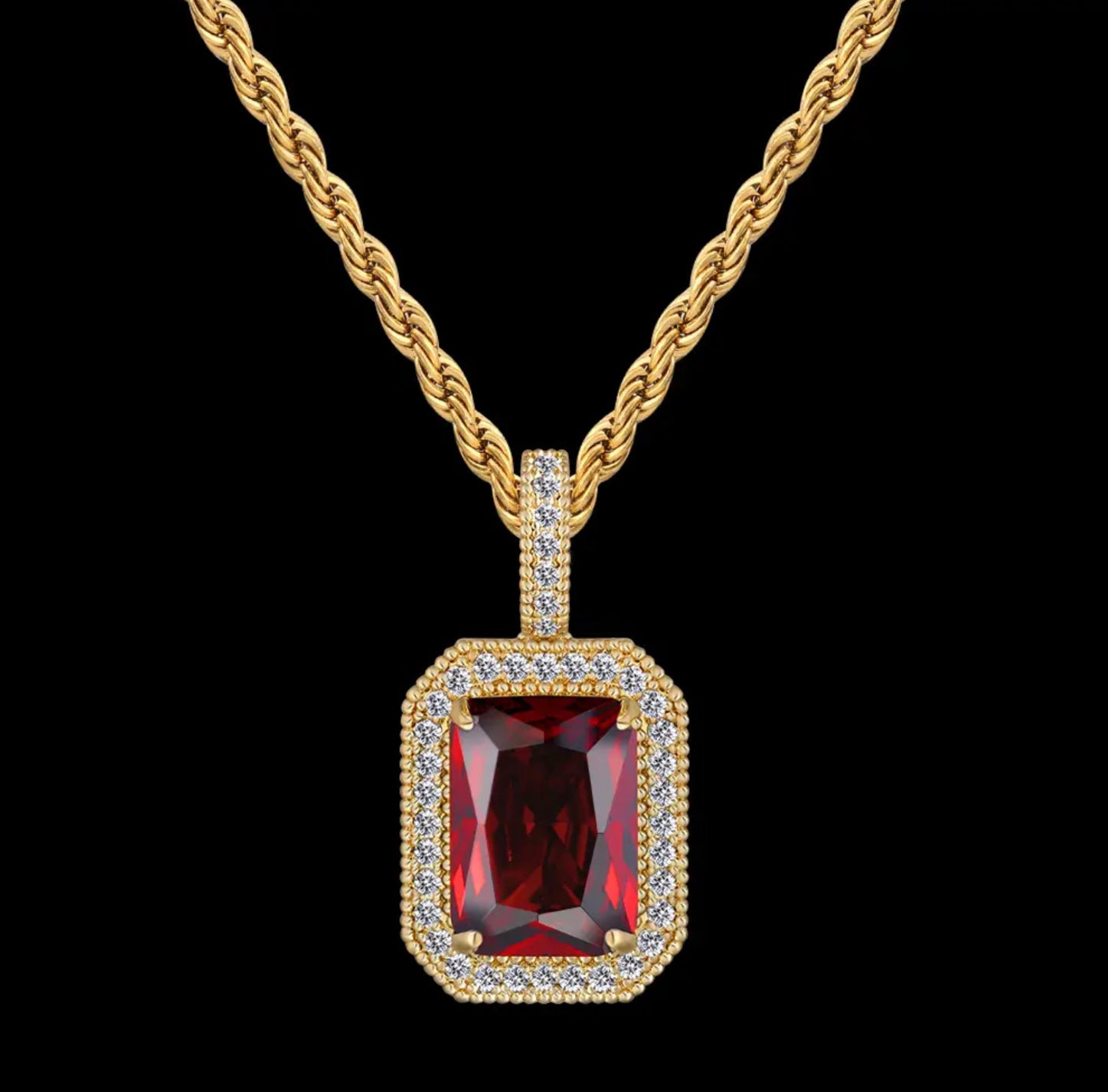 Men’s Gemstone Necklace