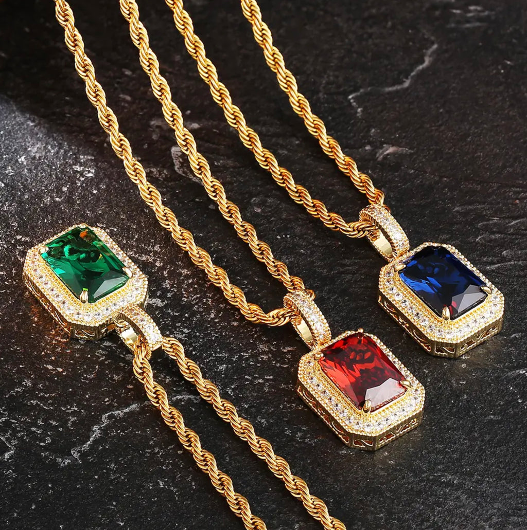 Men’s Gemstone Necklace