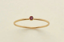 Load image into Gallery viewer, Single Gemstone Ring
