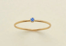 Load image into Gallery viewer, Single Gemstone Ring
