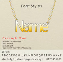 Load image into Gallery viewer, Name Plated Necklace
