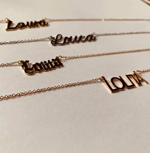 Load image into Gallery viewer, Name Plated Necklace
