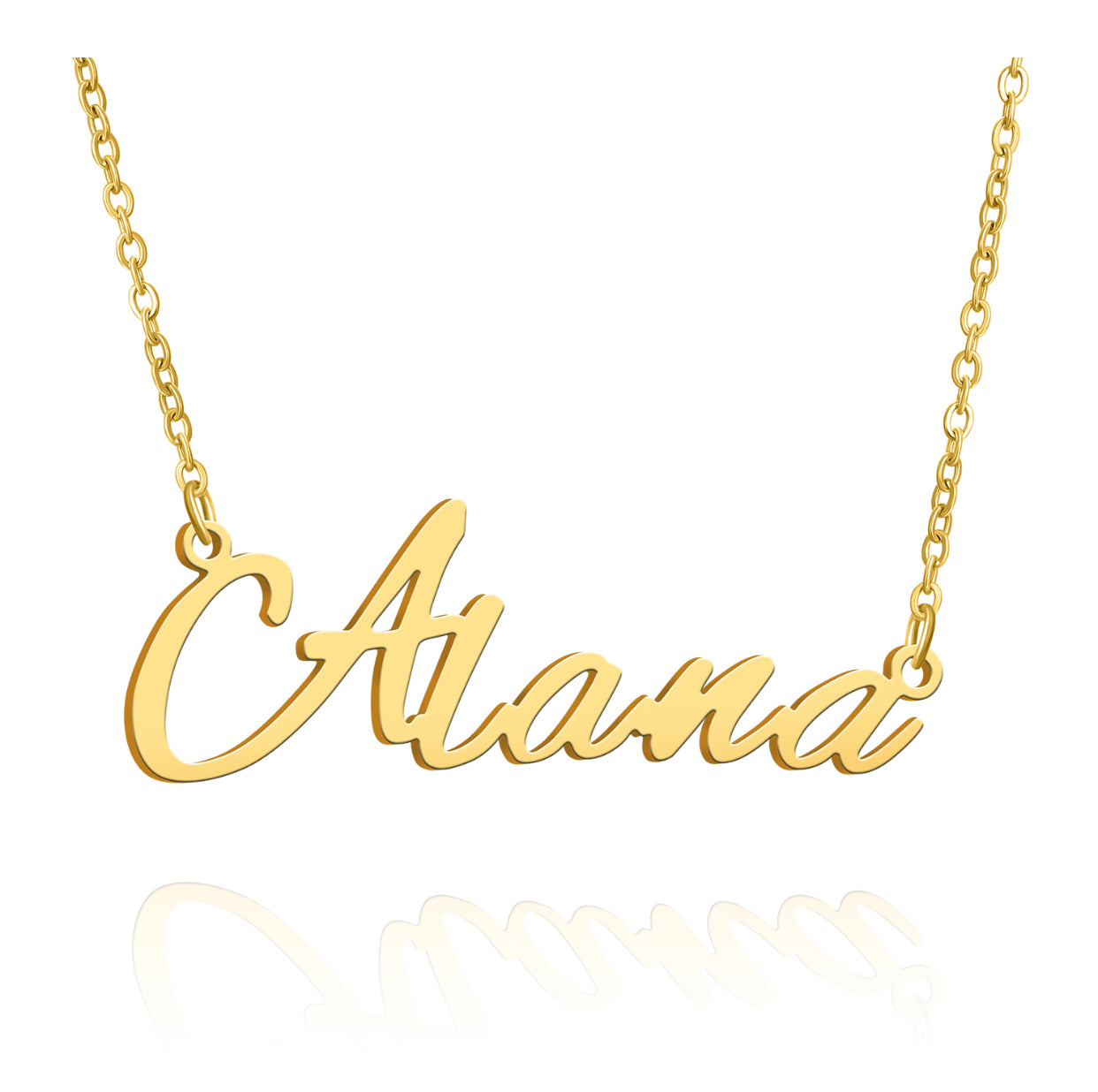 Name Plated Necklace