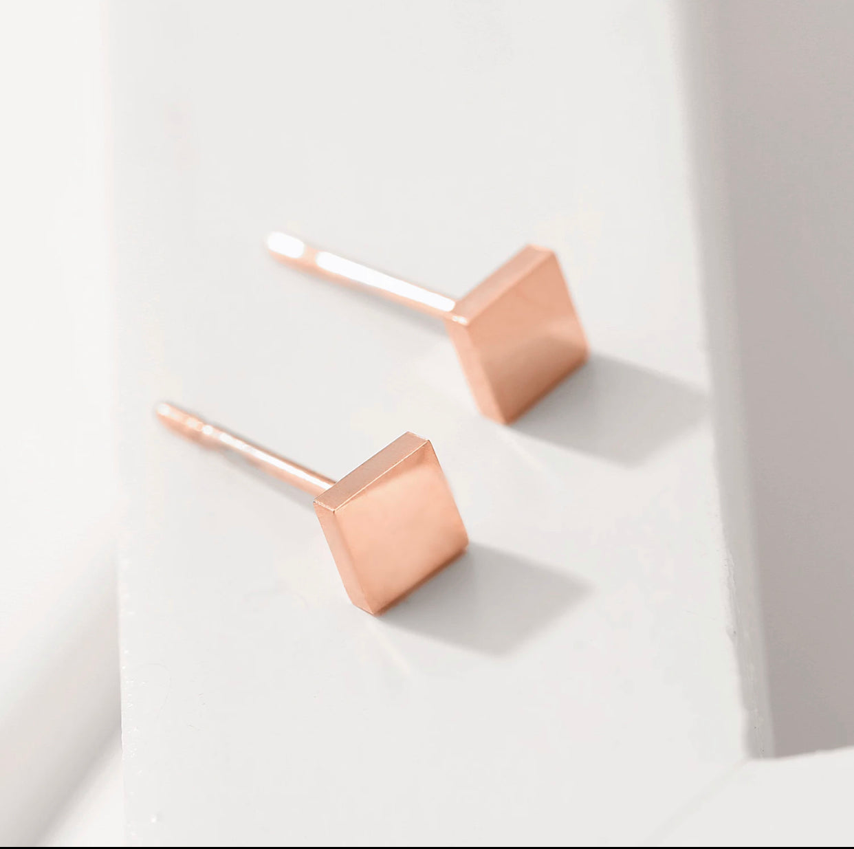Tiny Square Earings