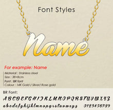 Load image into Gallery viewer, Name Plated Necklace
