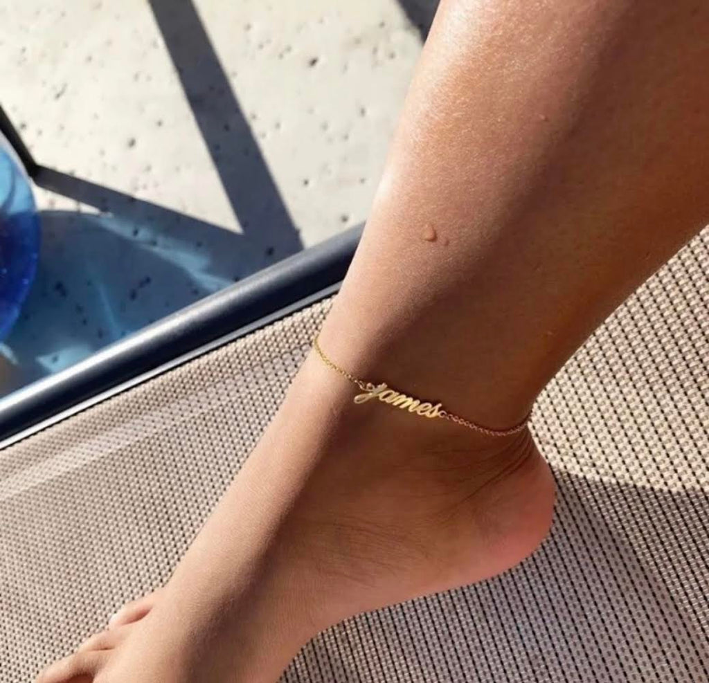 Name Anklet