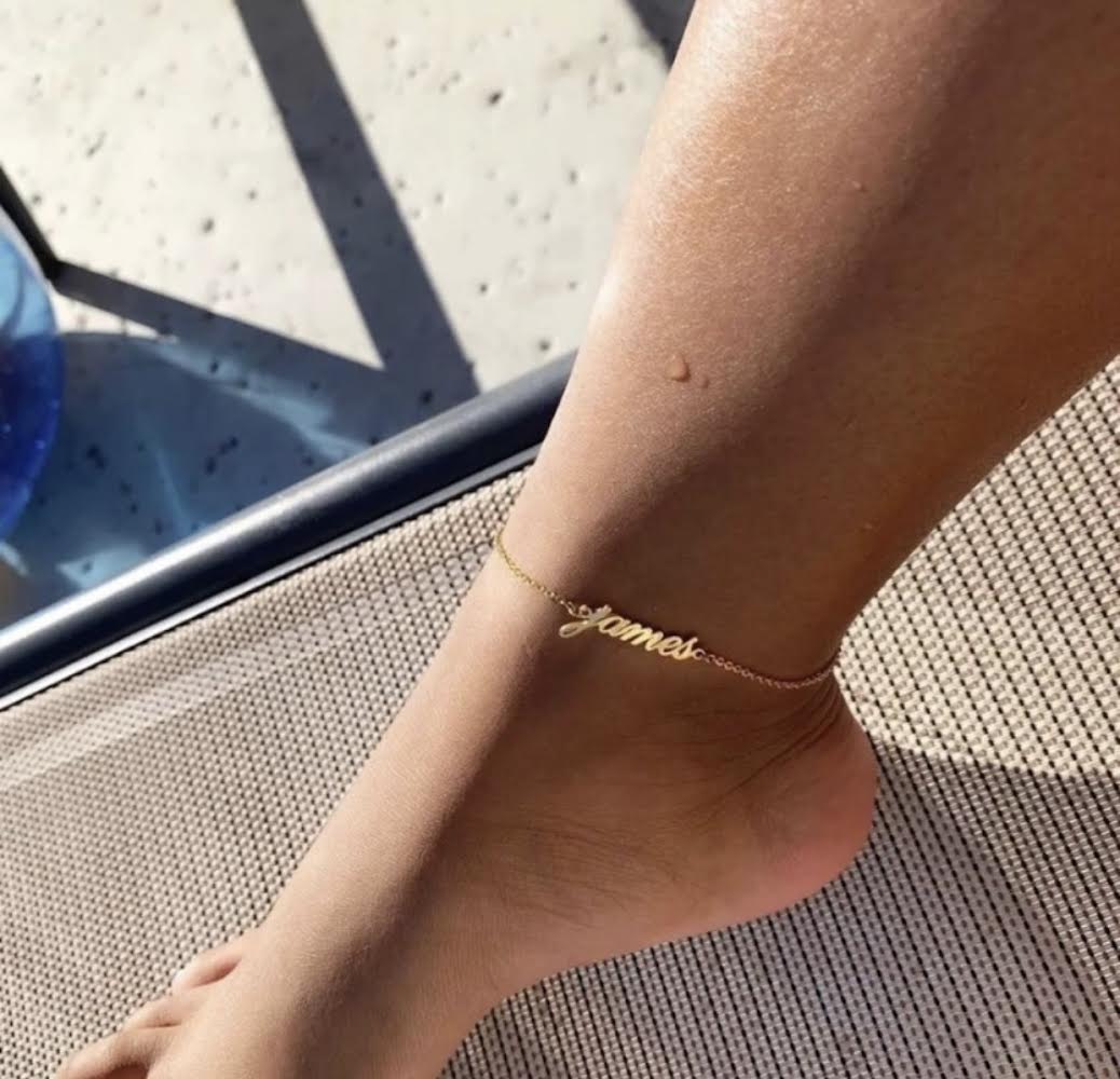 Name Anklet